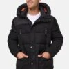 Indicode Jeans KREM - Winterjacke - Black -Modekleidung 9d9742b110dc4793ac2f5dcc237b5dd6