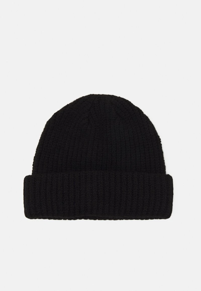 Pier One SHORT MICRO BEANIE UNISEX - Mütze - Black 3 Pier One SHORT MICRO BEANIE UNISEX - Mütze - Black