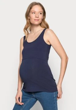 NURSING 2 PACK - Top - Top - Dark Blue/grey 12 NURSING 2 PACK - Top - Top - Dark Blue/grey -Modekleidung a0eb6568fd0746bf88d9625299286439