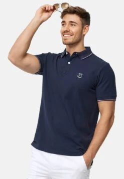 Indicode Jeans WALLO - Poloshirt - Navy 12 Indicode Jeans WALLO - Poloshirt - Navy -Modekleidung a1d3148db20e415d8db096793e672386 1