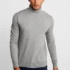 Pier One Strickpullover - Mottled Light Grey -Modekleidung ac6717140a684d29b74b34c1c2f653a0
