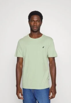 Pier One 5 PACK - T-Shirt Basic - White/blue/stone -Modekleidung b410943a224f48cb88dc772b8e7068b1