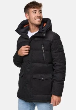 Indicode Jeans KREM - Winterjacke - Black -Modekleidung bb0519f248c54cc981fd054152f9de59