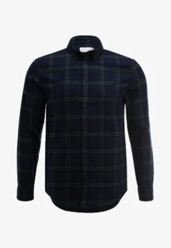 Pier One Hemd - Green / Blue -Modekleidung bd94f2174248488990864d1e72e56a50