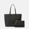 Anna Field SET - Shopping Bag - 802 - Black -Modekleidung bde2e9553ab241b48ead3ea7fb460ebe