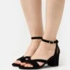 LEATHER WIDE FIT - Riemensandalette - Black 2 LEATHER WIDE FIT - Riemensandalette - Black -Modekleidung c71db8a1b1cf4394a9f456b01c006571
