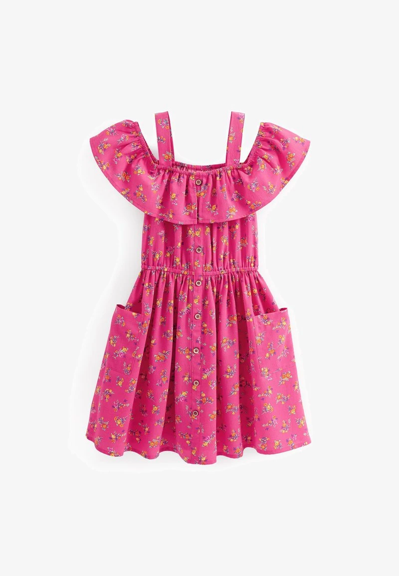 Next PRINTED COLD-SHOULDER STANDARD - Freizeitkleid - Cobalt Blue 7 Next PRINTED COLD-SHOULDER STANDARD - Freizeitkleid - Cobalt Blue – Bild 5