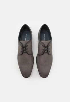 Pier One LEATHER - Schnürer - Dark Grey -Modekleidung d23975841af045e1be7d4881d1e30800