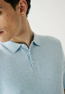 Next TEXTURED STANDARD - Poloshirt - Blue -Modekleidung d37d6a62e83a4a2b980bc48ee5a4ab06