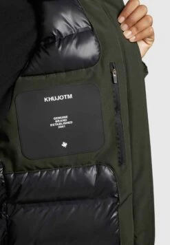 Khujo CHARLYN - Wintermantel - Dunkelgrün -Modekleidung d42301d64d454066b9ada4b364a6affb