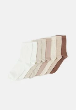 Anna Field 5 PACK - Socken - Beige/black/grey -Modekleidung d7509ff1615141dd90796949181c372f