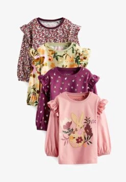 Next 4 PACK - Langarmshirt - Lilac Purple Fairy -Modekleidung d7c8ed57545b407b9cf7a4fe7e56e541