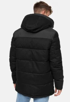 Indicode Jeans KREM - Winterjacke - Black -Modekleidung d8a179dce28d44b09fbe4c6a634160d4