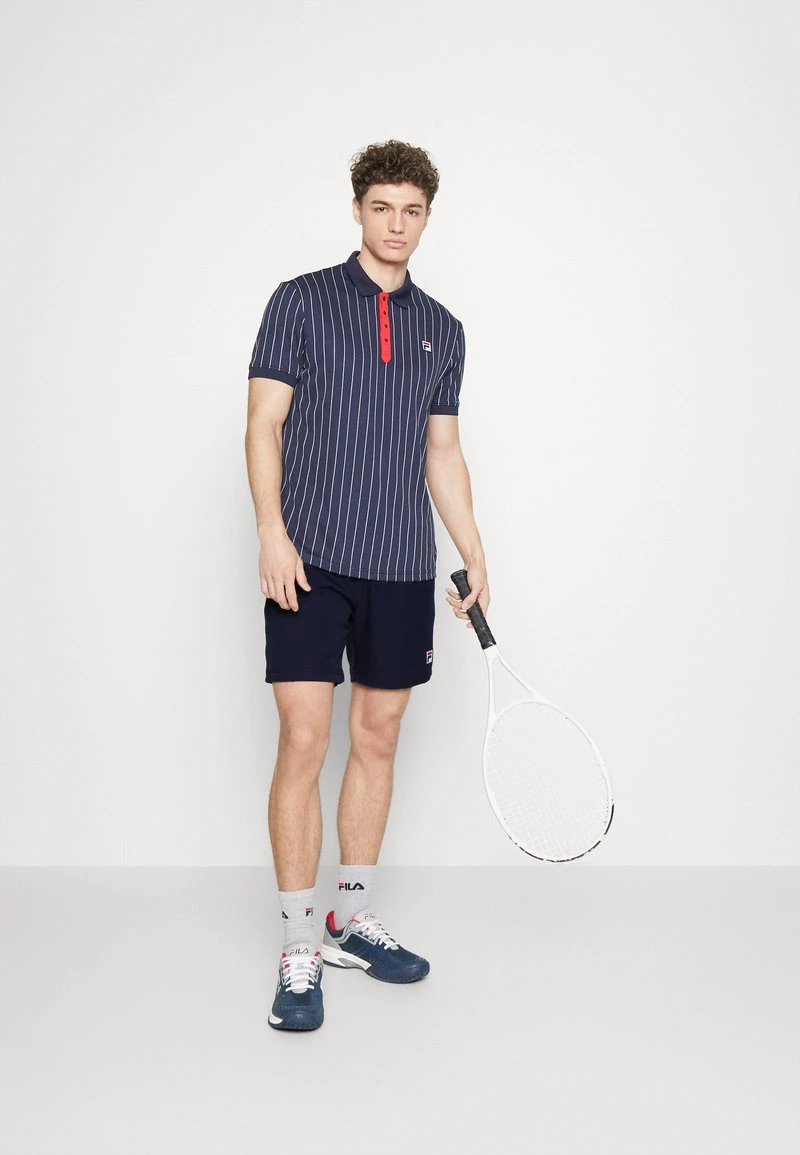 Fila LEON - Kurze Sporthose - Navy 4 Fila LEON - Kurze Sporthose - Navy – Bild 2