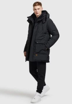 Khujo VIVAS - Wintermantel - Schwarz -Modekleidung dc375b9ec6084a70bed64cad1644e086