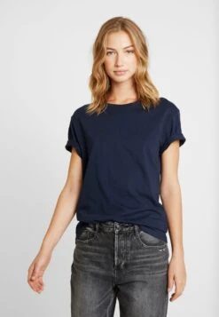 Pier One T-Shirt Basic - Dark Blue -Modekleidung ddc22118a8d34b15aa806c698c456f1c
