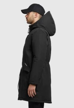 Khujo TERRA - Wintermantel - Schwarz -Modekleidung e08fe6ccba734b98ac5d7b59f1d9f98c