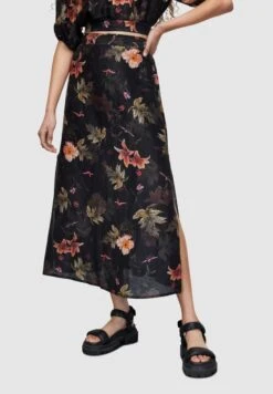 AllSaints ASTA VIVIANA - Maxirock - Black -Modekleidung e098c601e2b64afdb775c31f37bef1e7