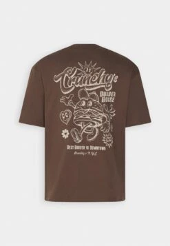 YOURTURN UNISEX - T-Shirt Print - Brown -Modekleidung e486495ca15c40a8be089f37f78c23c0
