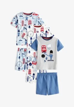 Next 3 PACK STANDARD SET - Nachtwäsche Set - London King Print -Modekleidung e712126b76b34683b3c933655f0dc20b 1