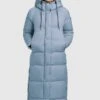 Khujo LAMERA - Wintermantel - Hellblau 1 Khujo LAMERA - Wintermantel - Hellblau -Modekleidung e9c0a65b788a486f85306b459ffbd02e