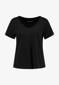 Anna Field T-Shirt Basic - Black 11 Anna Field T-Shirt Basic - Black -Modekleidung f7cb69534331411db45d95df342bc5bb